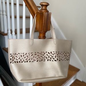 Rose Gold Laser Cut Tote
